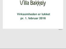 Villa Bakkely Bed & Breakfast v/Ole Pedersen